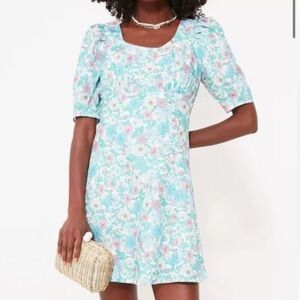 Tuckernuck Hyacinth House Blue Floral Mini Dress